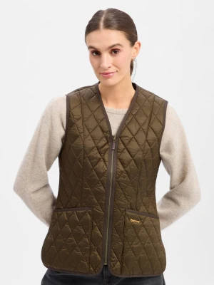 Barbour Damowa kamizelka pikowana Kobiety zielony