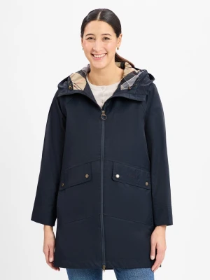 Barbour Damski płaszcz funkcjonalny - Heron Kobiety niebieski jednolity,