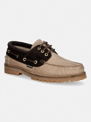 Barbour Deck mokasyny męskie skórzane
