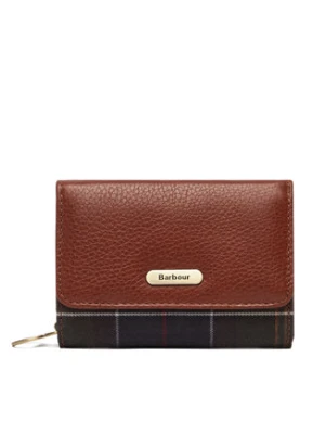 Barbour Duży Portfel Damski LLG0036BR11 Brązowy