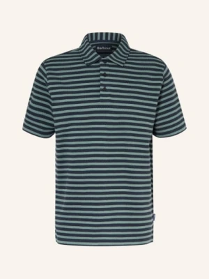 Barbour Dzianinowa Koszulka Polo Farlam blau