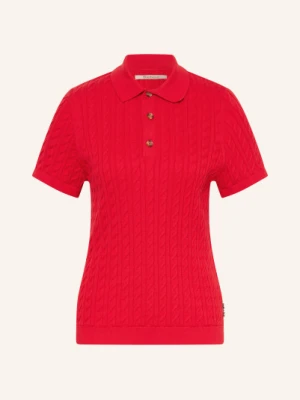 Barbour Dzianinowa Koszulka Polo rot