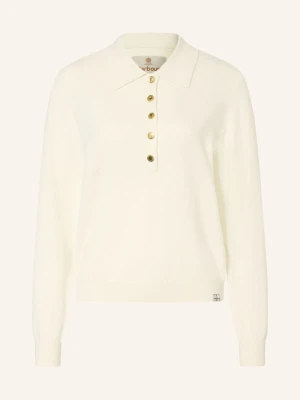 Barbour Dzianinowa Koszulka Polo Wynn weiss ECRU
