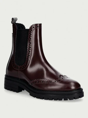 Barbour Fawne sztyblety damskie skórzane