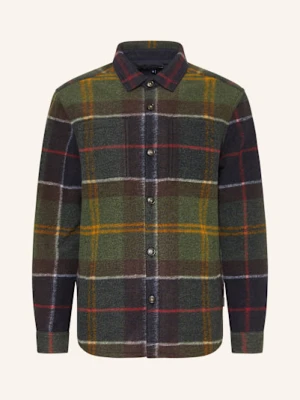 Barbour Flanelowa Koszula Wierzchnia Chapter gruen