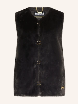 Barbour International Kamizelka Mialn schwarz