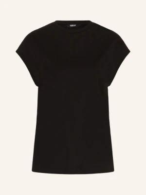 Barbour International Koszulka Brianna Z Mieszanki Materiałów schwarz