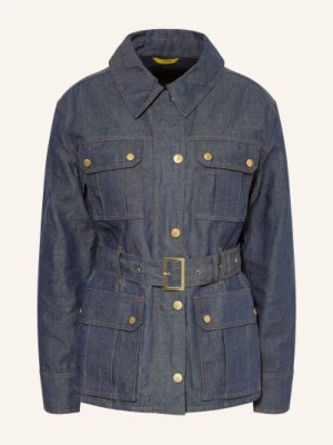 Barbour International Kurtka Dżinsowa blau