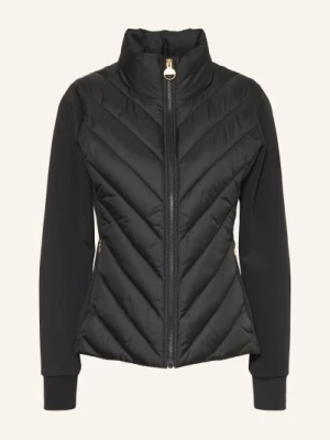 Barbour International Kurtka Pikowana Luxara Z Mieszanki Materiałów schwarz