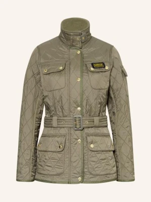 Barbour International Kurtka Pikowana Polarquilt gruen
