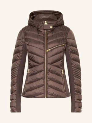 Barbour International Kurtka Pikowana Salengro braun BRĄZOWY