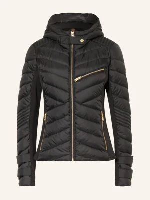 Barbour International Kurtka Pikowana Salengro schwarz CZARNY