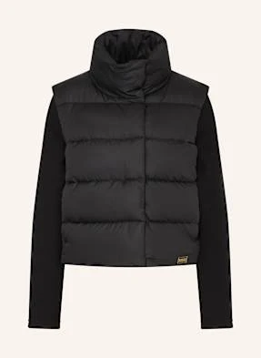 Barbour International Kurtka Pikowana San Telmo Z Mieszanki Materiałów schwarz