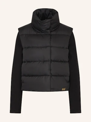 Barbour International Kurtka Pikowana San Telmo Z Mieszanki Materiałów schwarz