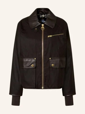 Barbour International Kurtka Polowa Donnington braun CIEMNOBRĄZOWY
