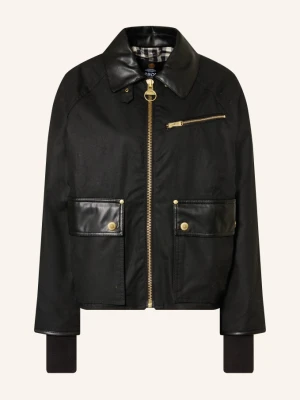 Barbour International Kurtka Polowa Donnington schwarz CZARNY