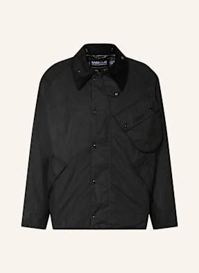 Barbour International Kurtka Polowa Pacemaster Wax schwarz