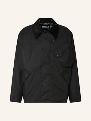 Barbour International Kurtka Polowa Pacemaster Wax schwarz