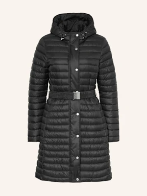 Barbour International Płaszcz Pikowany Jada schwarz