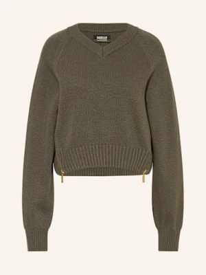 Barbour International Sweter Atlanta gruen