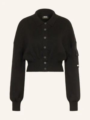 Barbour International Sweter Gigi schwarz
