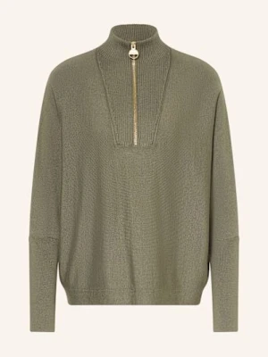 Barbour International Sweter Typu Troyer Lola gruen