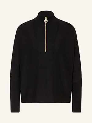 Barbour International Sweter Typu Troyer Lola schwarz