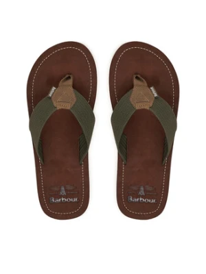 Barbour Japonki MBS0007OL52 Zielony ciemny