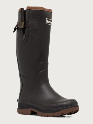 Barbour kalosze damskie brązowy