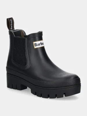 Zdjęcie produktu Barbour kalosze Halton damskie kolor czarny LRF0100BK11