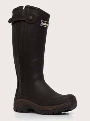 Barbour kalosze męskie Teesdale brązowy