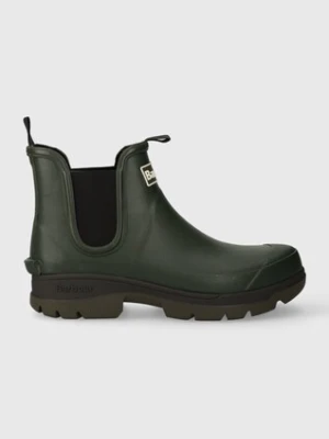 Barbour kalosze Nimbus męskie kolor zielony MRF0028OL51