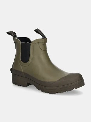 Barbour kalosze Storm męskie kolor zielony MRF0033OL92