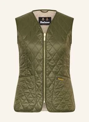 Barbour Kamizelka Markenfi Z Pluszowym Materiałem gruen