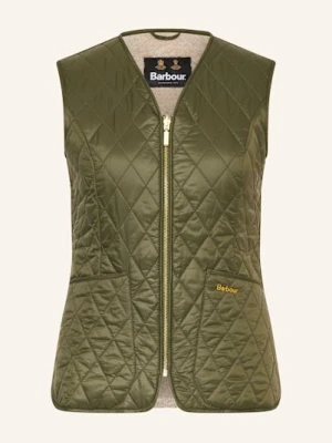 Barbour Kamizelka Markenfi Z Pluszowym Materiałem gruen