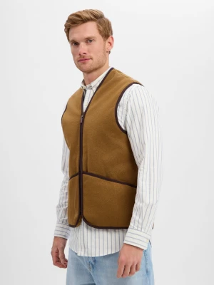 Barbour Kamizelka Mężczyźni brązowy