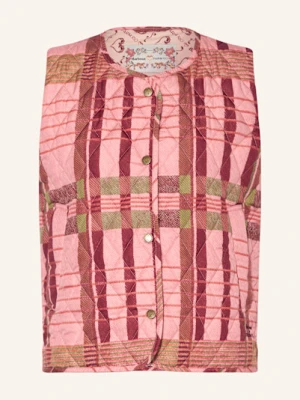 Barbour Kamizelka Pikowana Fernanda Li rosa