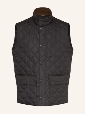 Barbour Kamizelka Pikowana gruen CZARNY