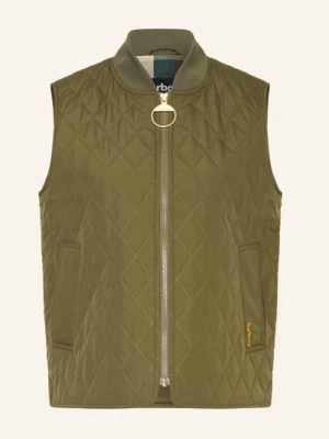 Barbour Kamizelka Pikowana Roeburn gruen