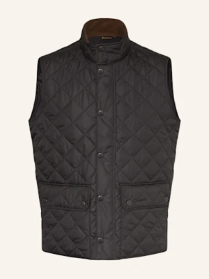Barbour Kamizelka Pikowana schwarz