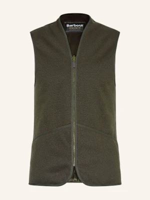 Barbour Kamizelka Warm Pile gruen