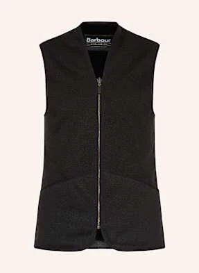Barbour Kamizelka Warm Pile schwarz