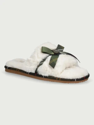 Barbour kapcie damskie Eleanora beżowy