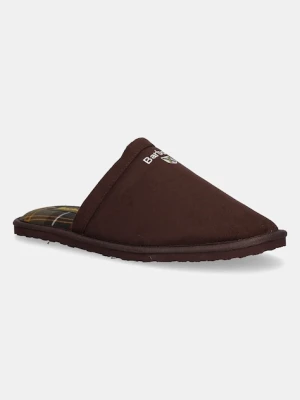 Barbour kapcie Everitt kolor brązowy MSL0025BR51