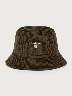 Barbour kapelusz bucket męski bawełniany zielony