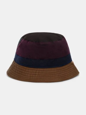 Barbour kapelusz x Paul Smith Bucket Hat kolor granatowy MHA0928MI11