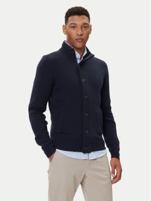 Barbour Kardigan Essential Elbow-Patch MKN0731CH51 Granatowy Regular Fit