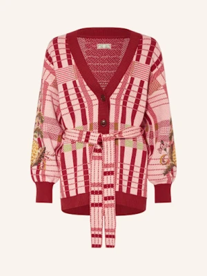 Barbour Kardigan Luisa Cardi rot