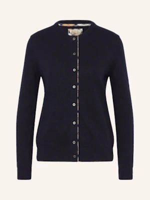 Barbour Kardigan Pendle blau