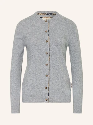 Barbour Kardigan Pendle grau szary